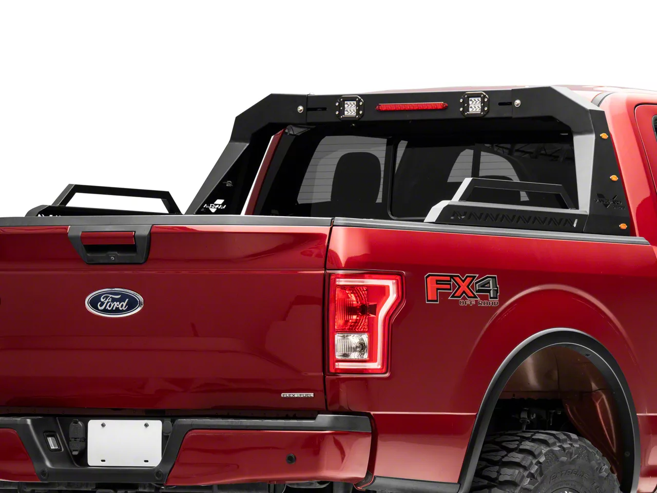 Delta Roll Bar; Black (04-26 F-150 Styleside)