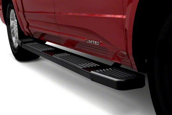 CB3 Running Boards; Black (17-26 F-350 Super Duty SuperCab)