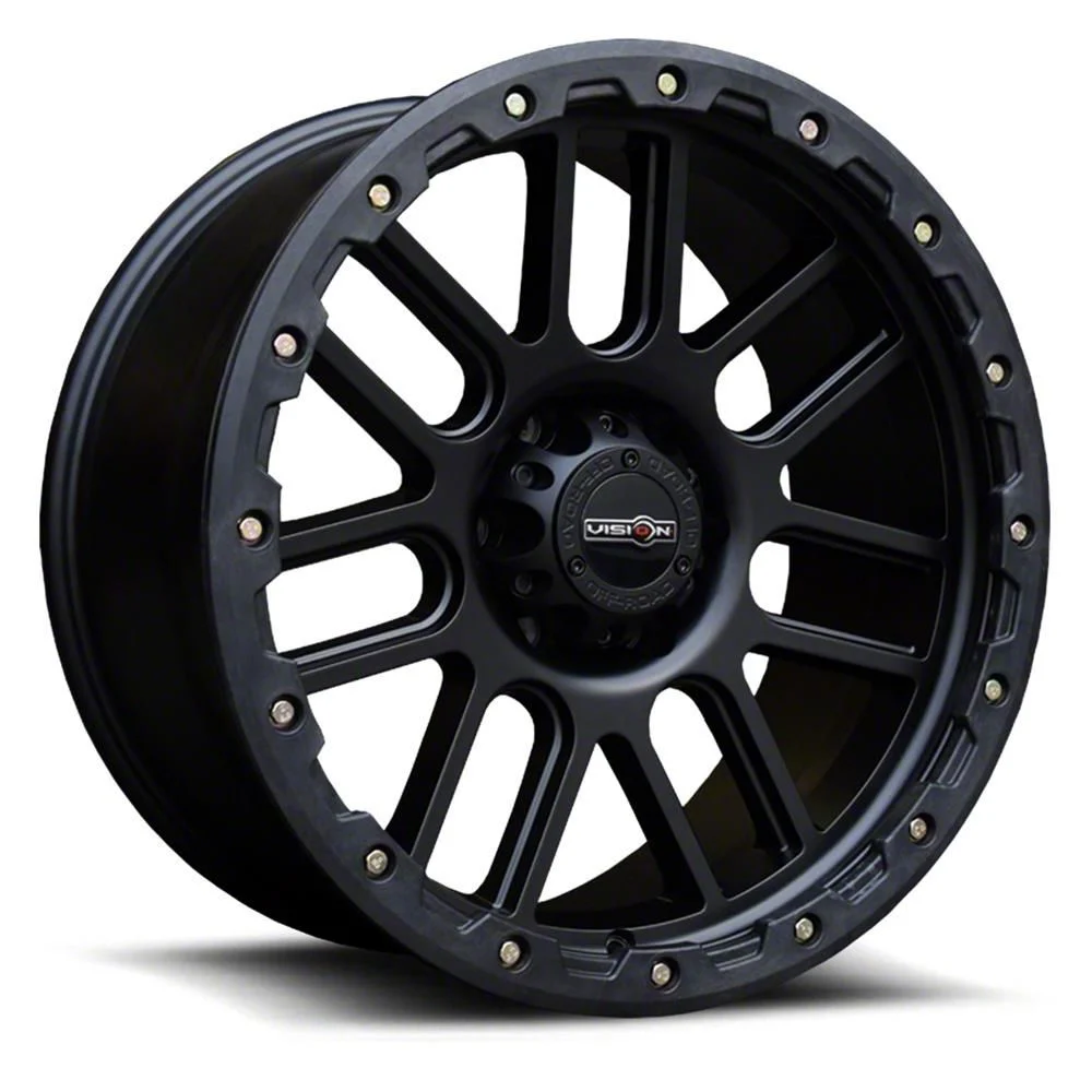 Nemesis Matte Black 6-Lug Wheel; 20x9; 10mm Offset (15-20 Yukon)
