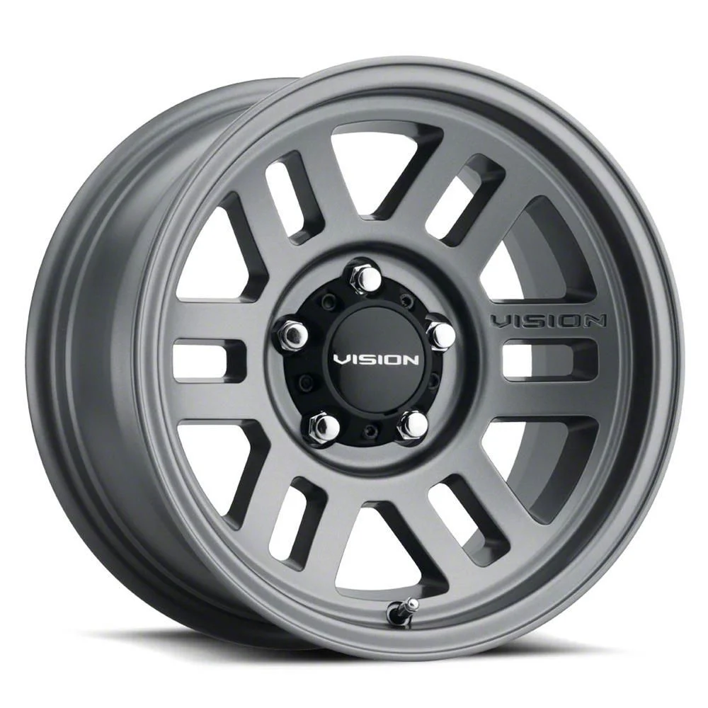 Manx 2 Overland Satin Gray 6-Lug Wheel; 17x9; 18mm Offset (15-20 Yukon)