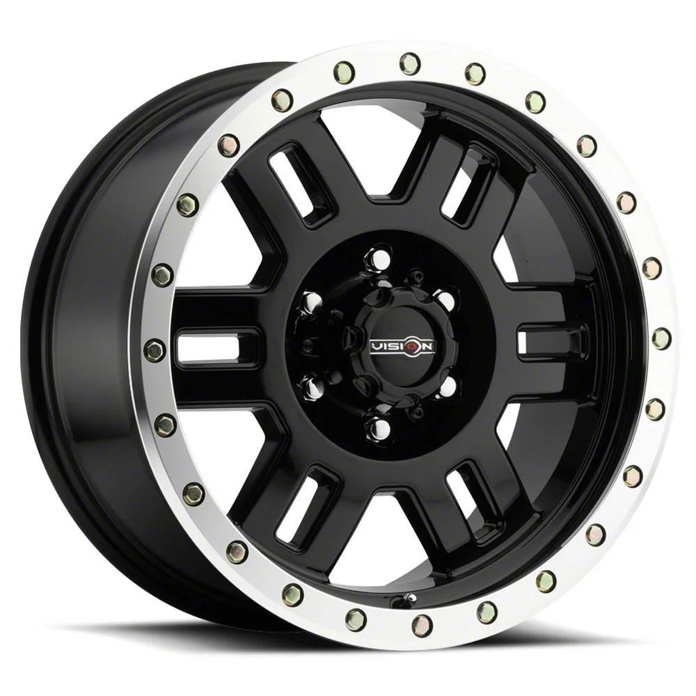 Manx Gloss Black Machined 6-Lug Wheel; 18x9; 0mm Offset (21-26 Yukon)