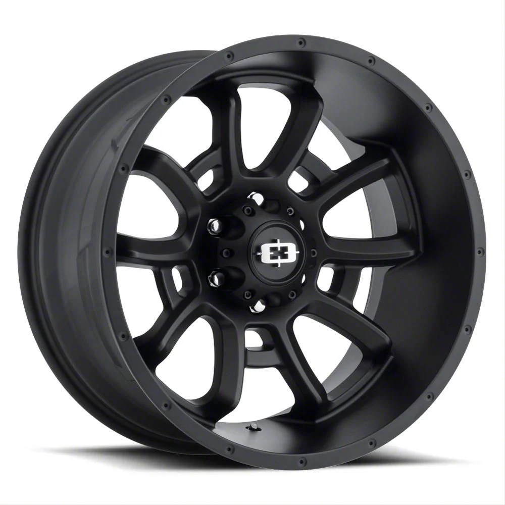 Bomb Satin Black 6-Lug Wheel; 20x9; 12mm Offset (21-26 Yukon)