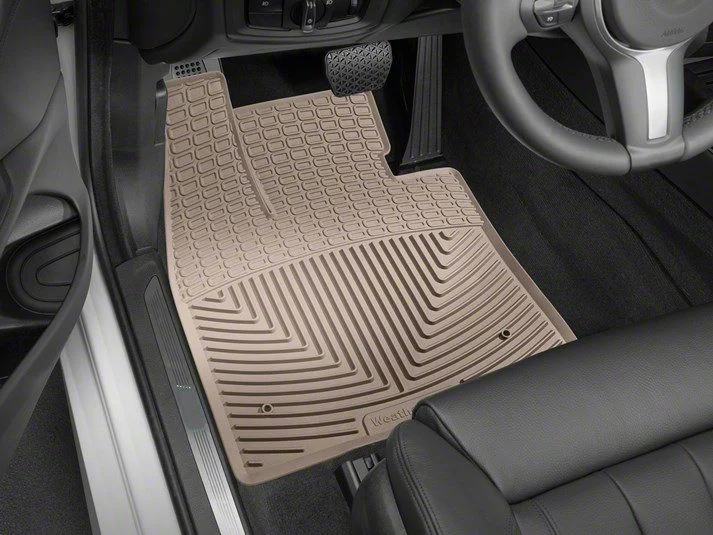 Weathertech All-Weather Front Rubber Floor Mats; Tan (19-24 RAM 1500)