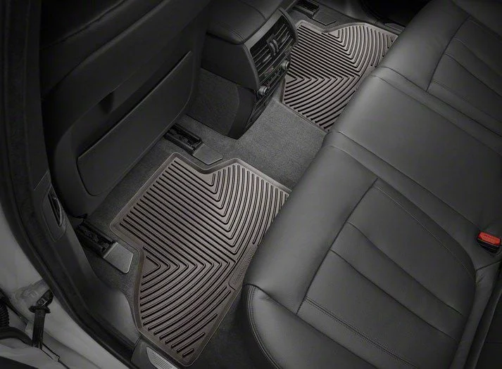 Weathertech All-Weather Rear Rubber Floor Mats; Cocoa (19-26 RAM 1500 Crew Cab)