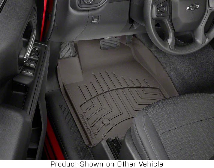 Weathertech Front Floor Liner HP; Cocoa (19-26 Sierra 1500)