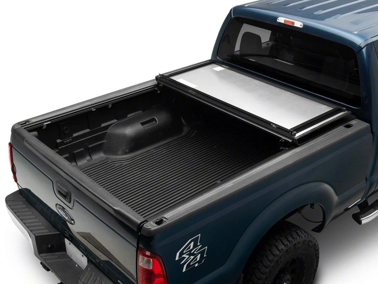 Weathertech AlloyCover Hard Tri-Fold Tonneau Cover (07-13 Silverado 1500 w/ 5.80-Foot Short & 6.50-Foot Standard Box)