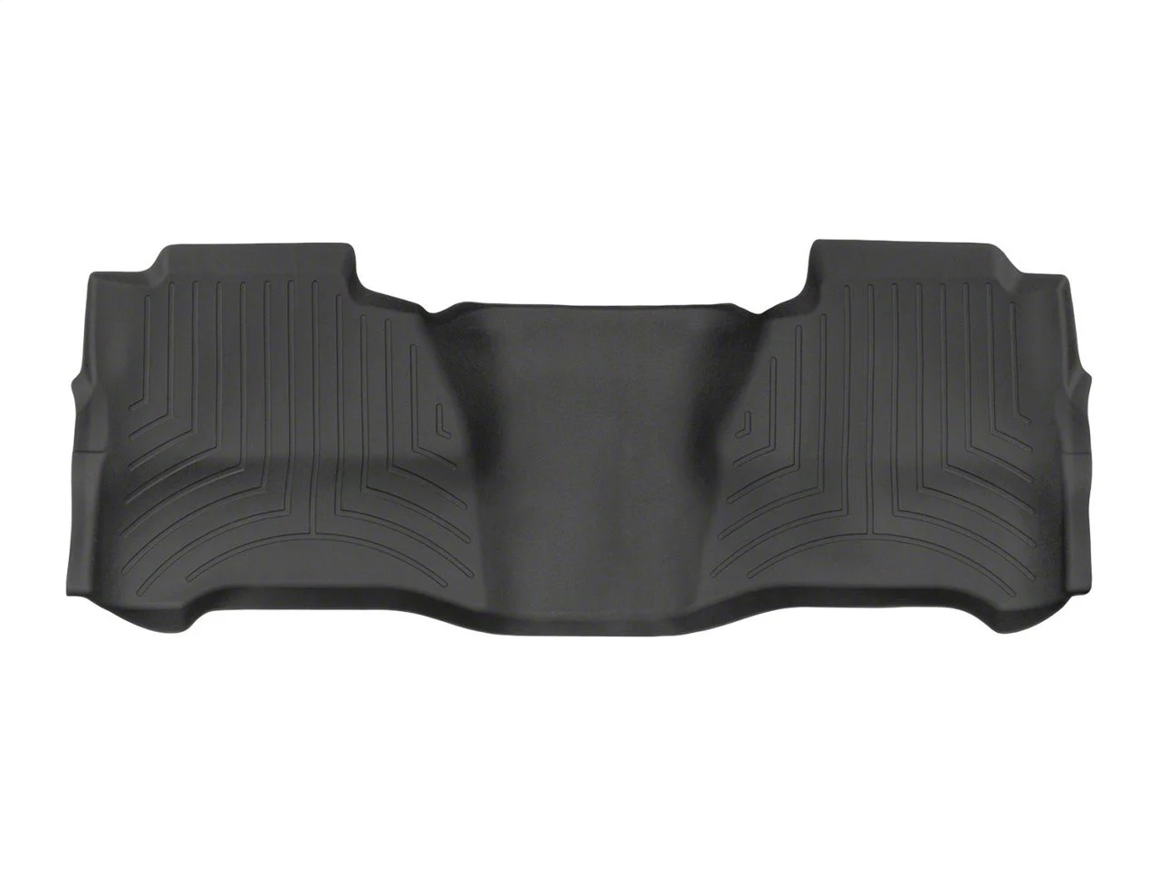Weathertech DigitalFit Rear Floor Liner; Black (15-19 Silverado 2500 HD Crew Cab)