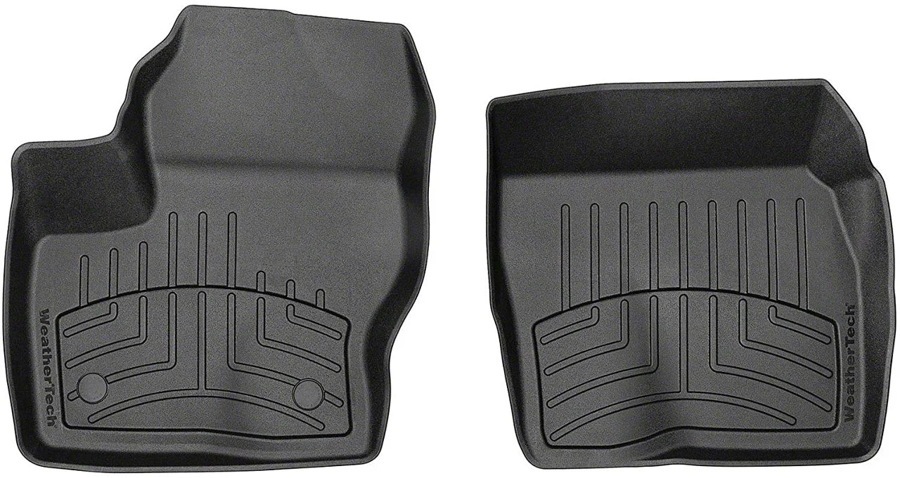 Weathertech Front Floor Liner HP; Black (20-26 Silverado 3500 HD)