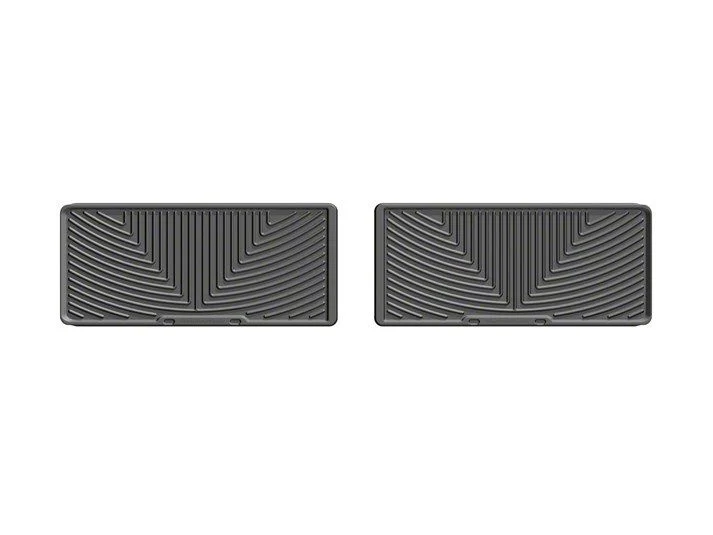 Weathertech All-Weather Third Row Rubber Floor Mats; Black (15-20 Tahoe)