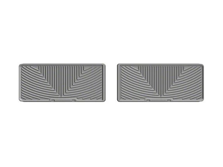 Weathertech All-Weather Third Row Rubber Floor Mats; Gray (15-20 Tahoe)