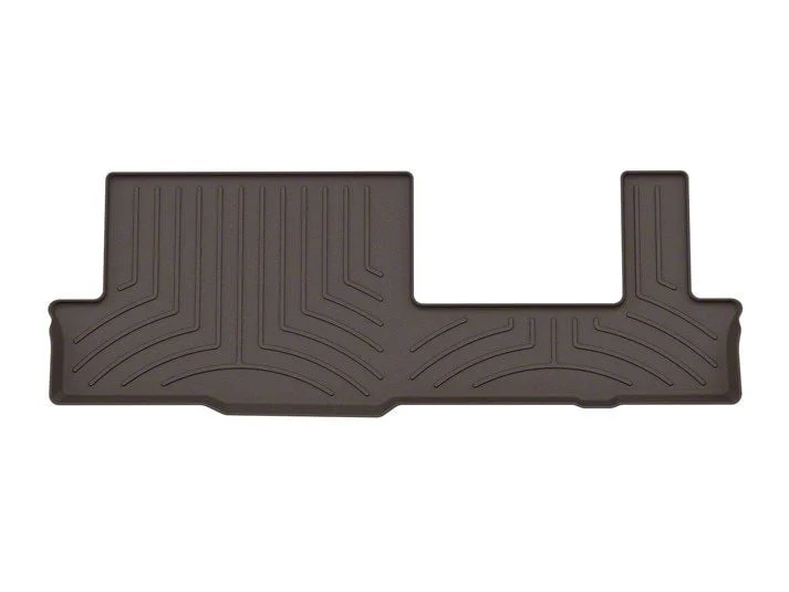 Weathertech Third Row Floor Liner HP; Cocoa (21-26 Tahoe w/ 2nd Row Bench Seat)