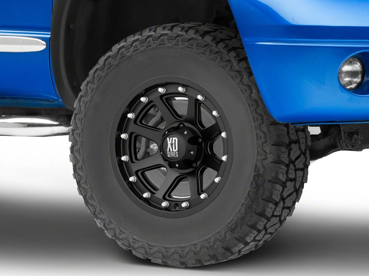 XD Addict Matte Black 5-Lug Wheel; 17x9; -12mm Offset (02-08 RAM 1500, Excluding Mega Cab)