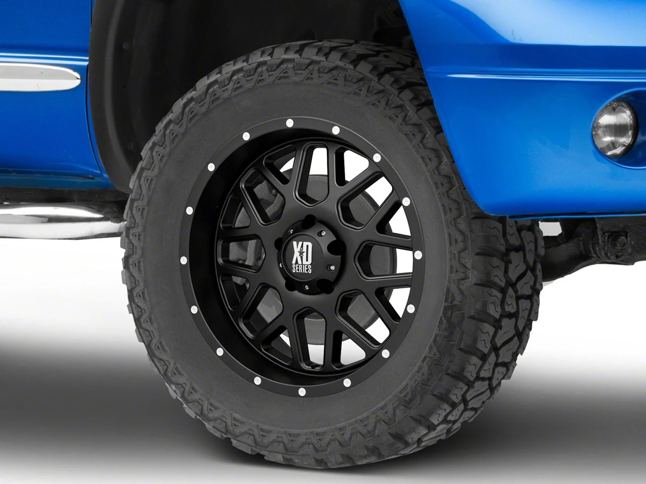 XD Grenade Satin Black 5-Lug Wheel; 20x9; 18mm Offset (02-08 RAM 1500, Excluding Mega Cab)