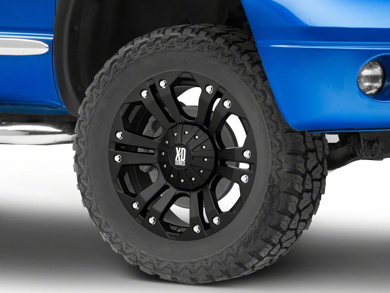 XD Monster Matte Black 5-Lug Wheel; 20x10; -12mm Offset (02-08 RAM 1500, Excluding Mega Cab)