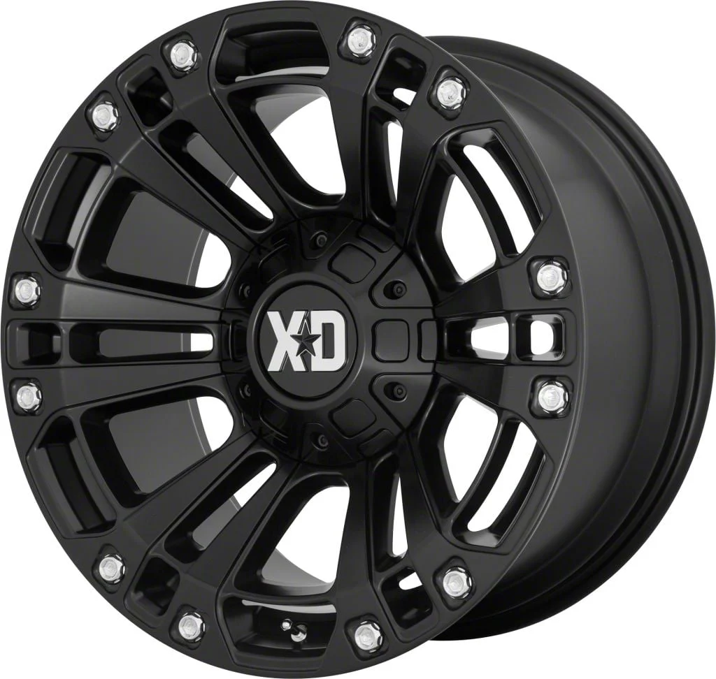 XD XD851 Satin Black 6-Lug Wheel; 20x9; 18mm Offset (07-13 Sierra 1500)