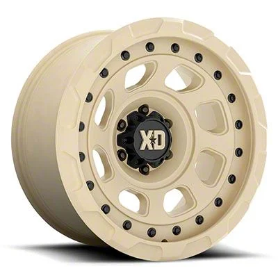 XD Storm Sand 6-Lug Wheel; 17x9; 0mm Offset (15-20 Yukon)
