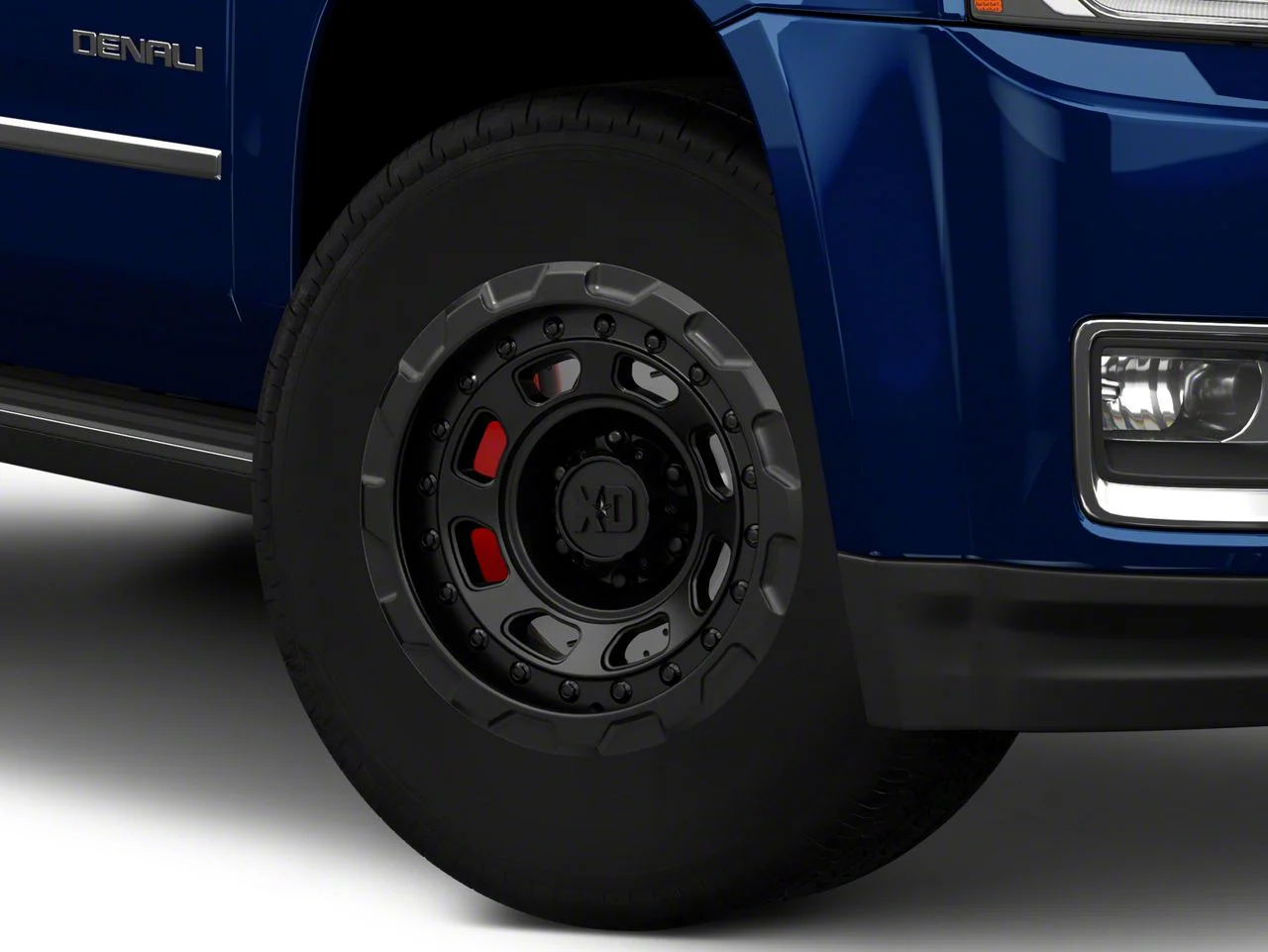 XD Storm Satin Black 6-Lug Wheel; 17x9; 0mm Offset (15-20 Yukon)