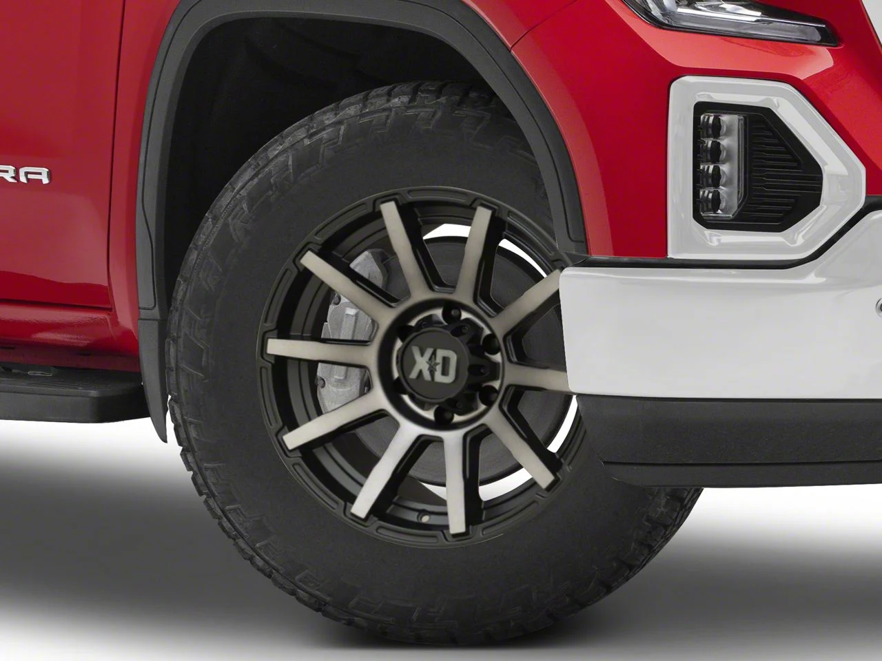 XD Outbreak Satin Black with Gray Tint 6-Lug Wheel; 20x9; 30mm Offset (19-26 Sierra 1500)