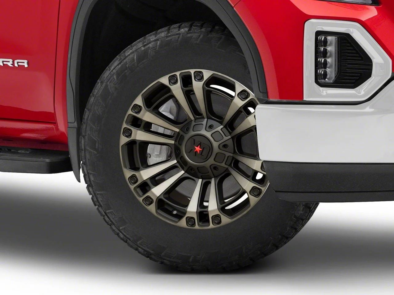 XD XD851 Satin Black with Gray Tint 6-Lug Wheel; 20x10; -18mm Offset (19-26 Sierra 1500)