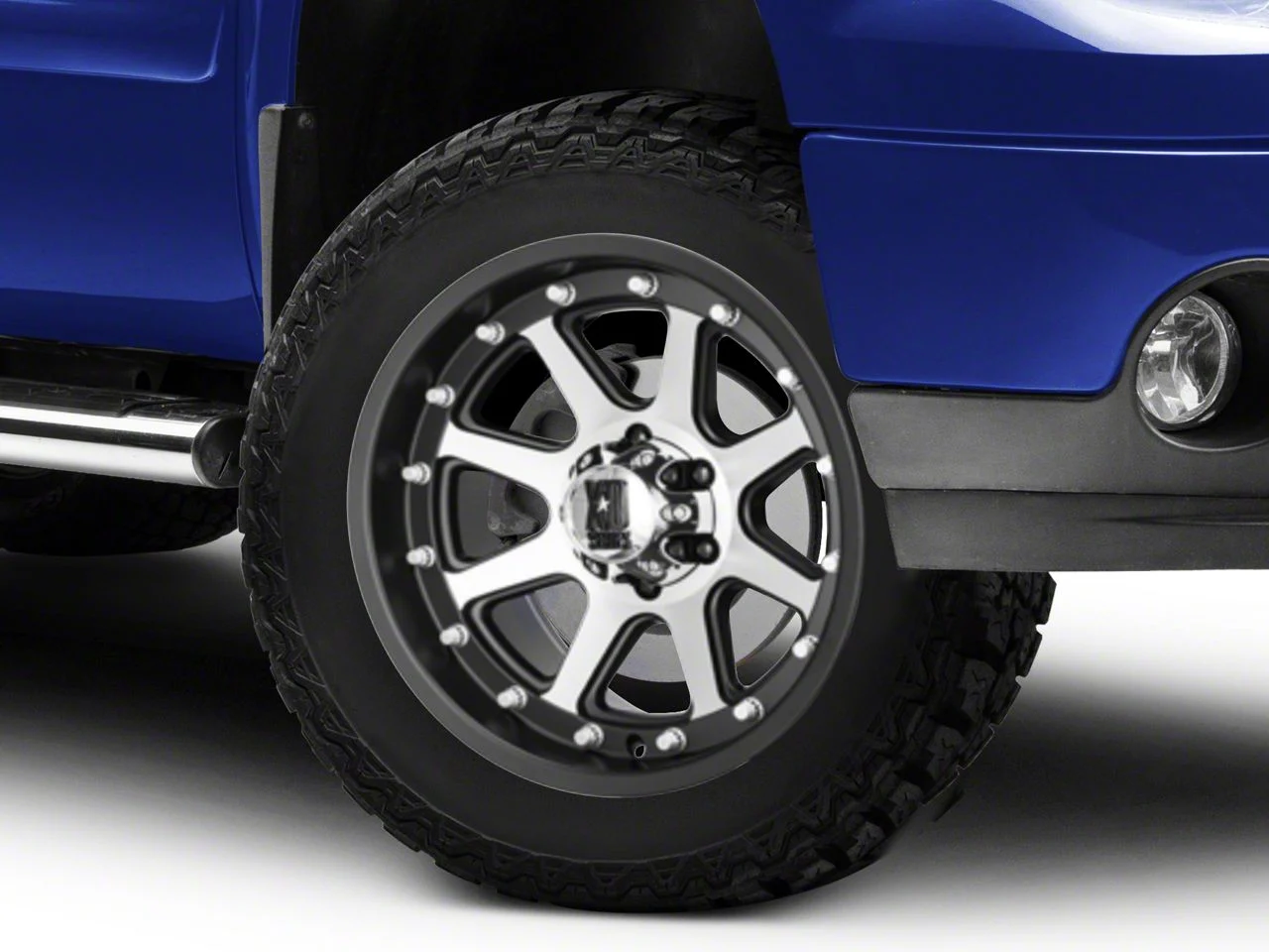 XD Addict Matte Black Machined 6-Lug Wheel; 20x9; 18mm Offset (07-13 Sierra 1500)