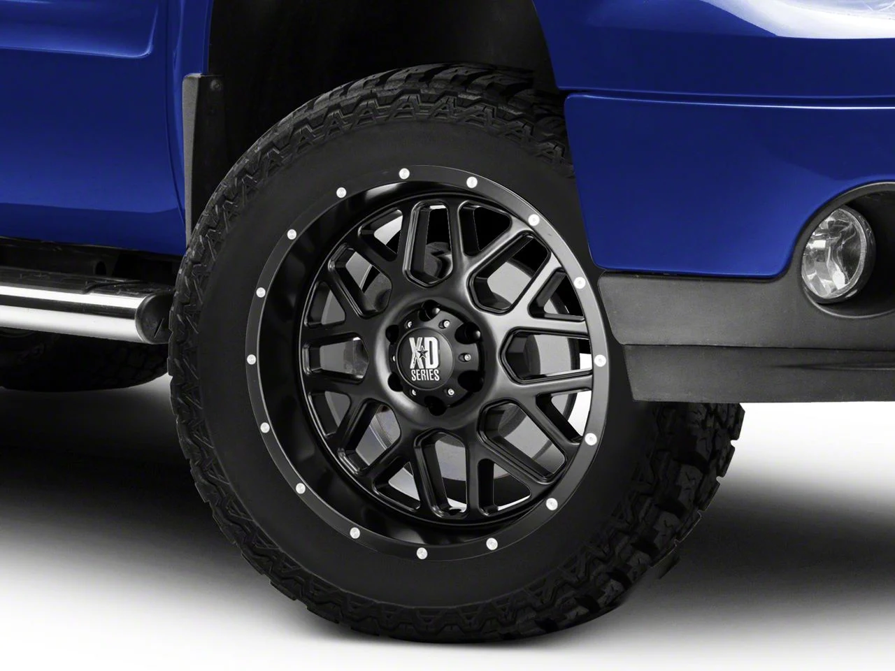XD Grenade Satin Black 6-Lug Wheel; 20x9; 18mm Offset (07-13 Sierra 1500)