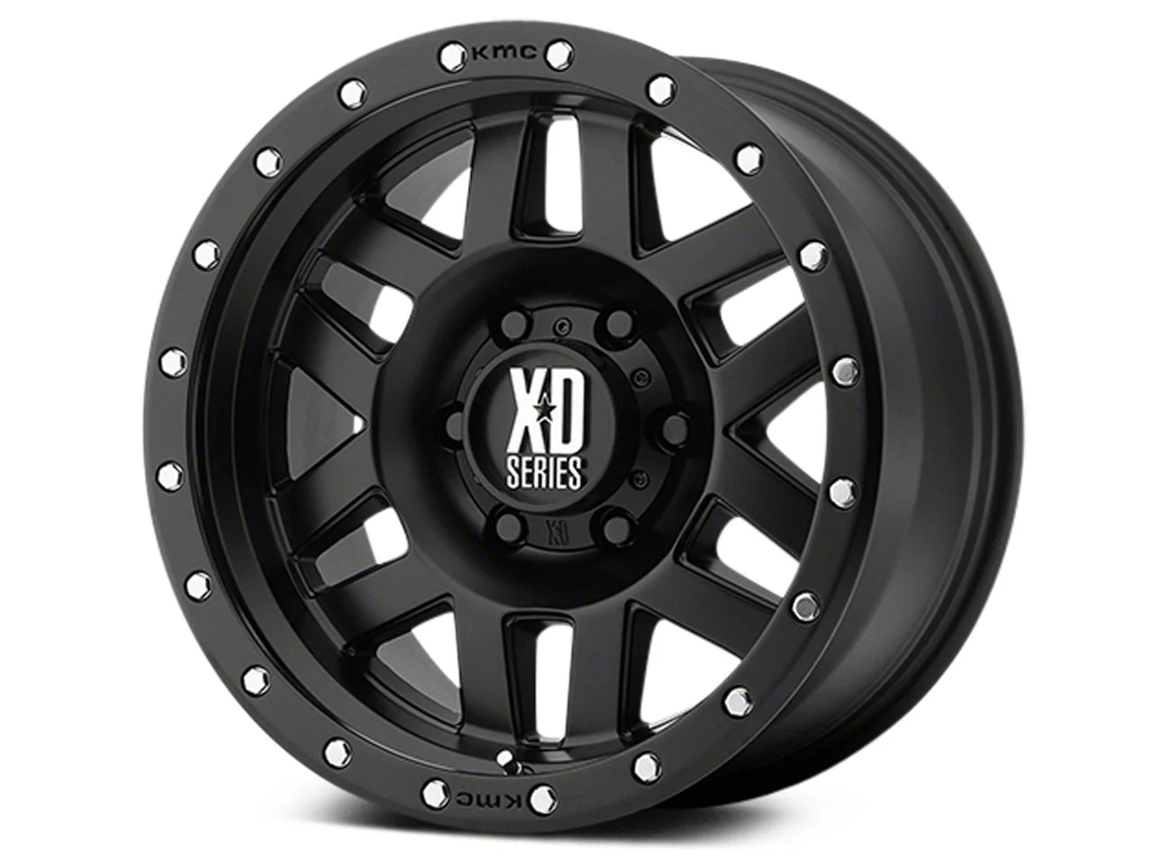 XD Machete Satin Black 6-Lug Wheel; 20x9; 18mm Offset (07-13 Sierra 1500)