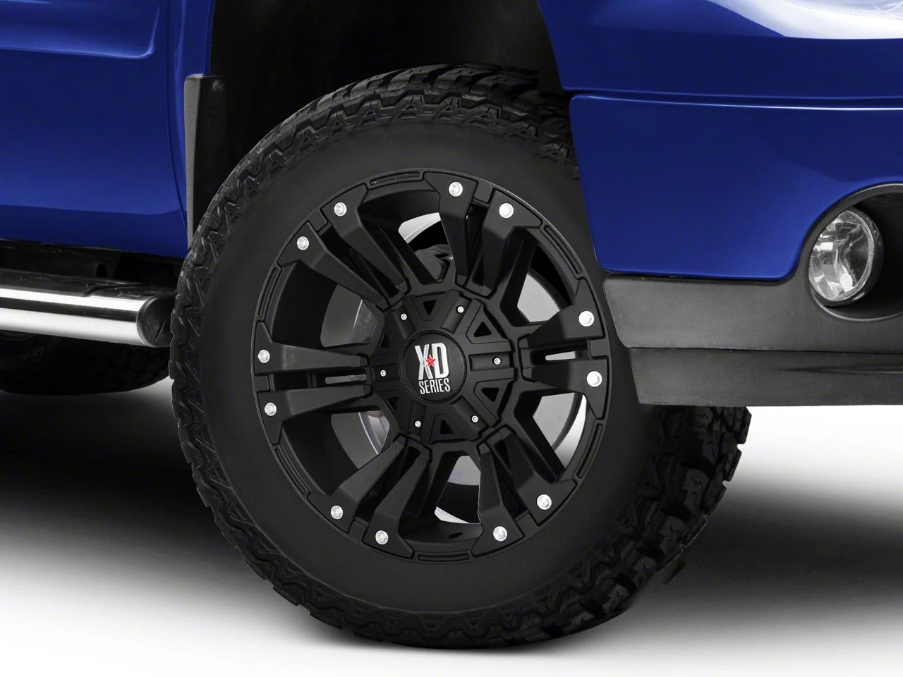 XD Monster II Matte Black 6-Lug Wheel; 20x9; 18mm Offset (07-13 Sierra 1500)