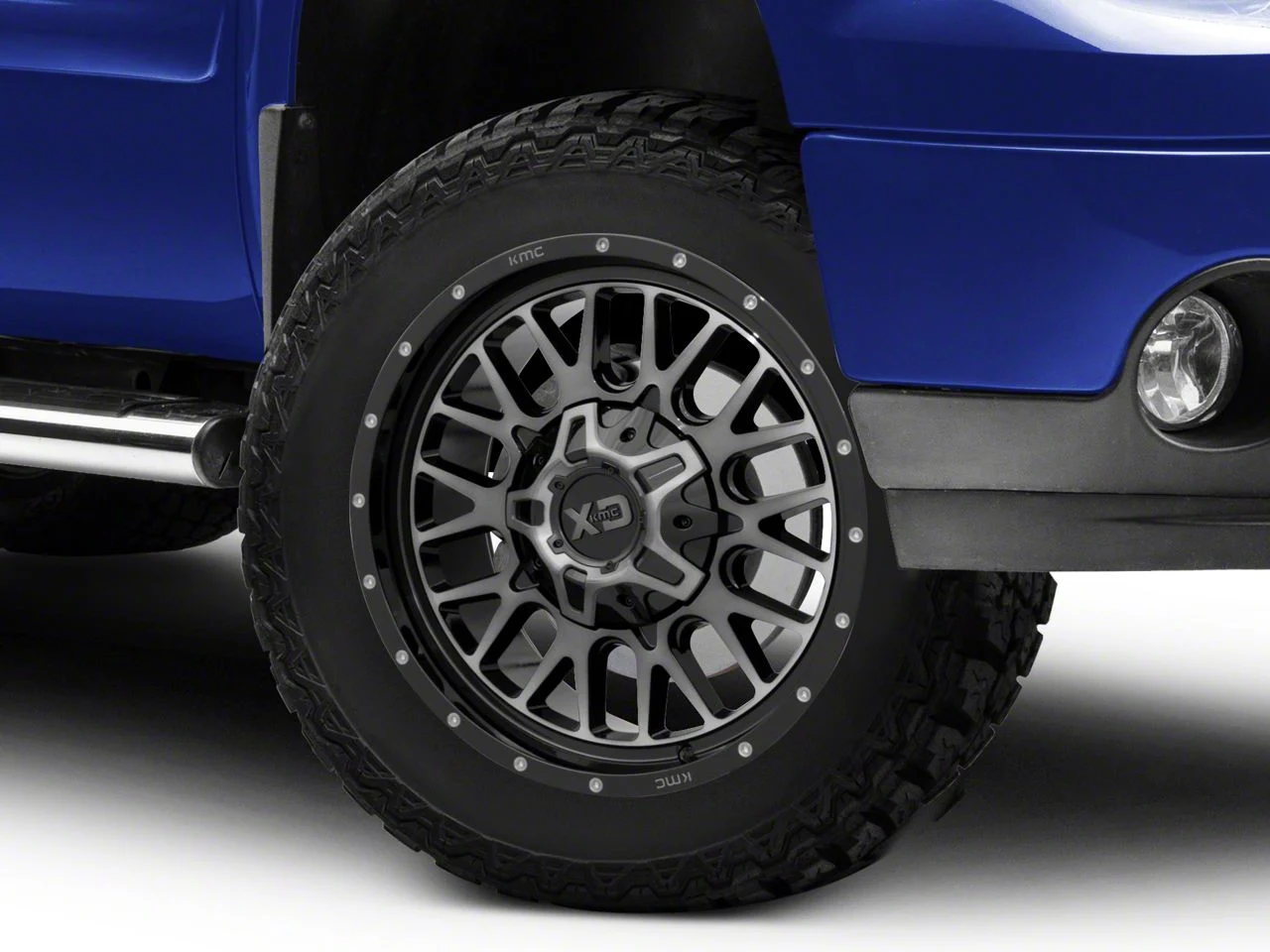 XD Snare Gloss Black with Gray Tint 6-Lug Wheel; 20x10; -18mm Offset (07-13 Sierra 1500)