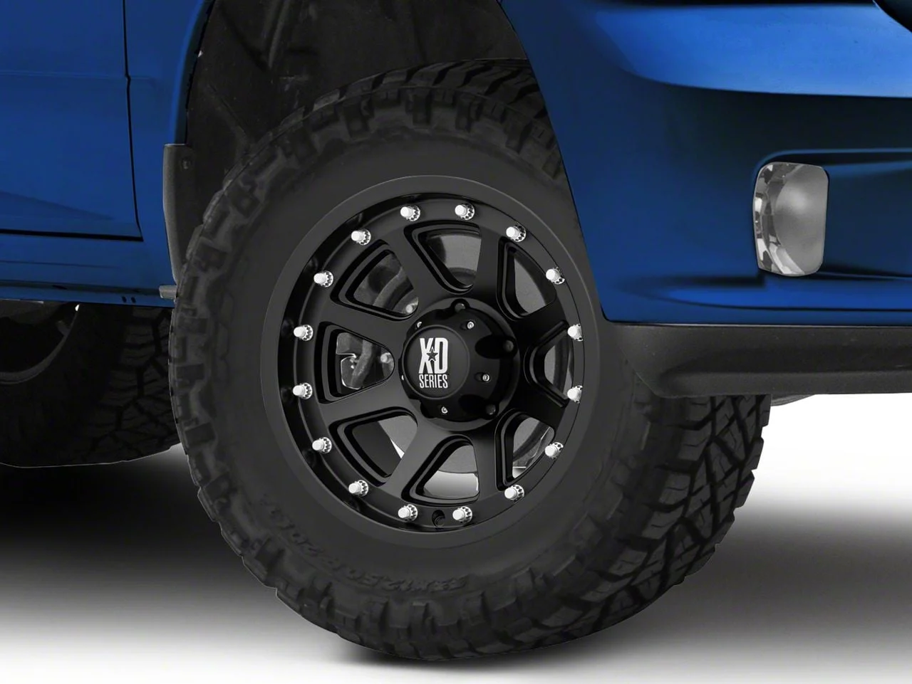 XD Addict Matte Black 5-Lug Wheel; 17x9; -12mm Offset (09-18 RAM 1500)