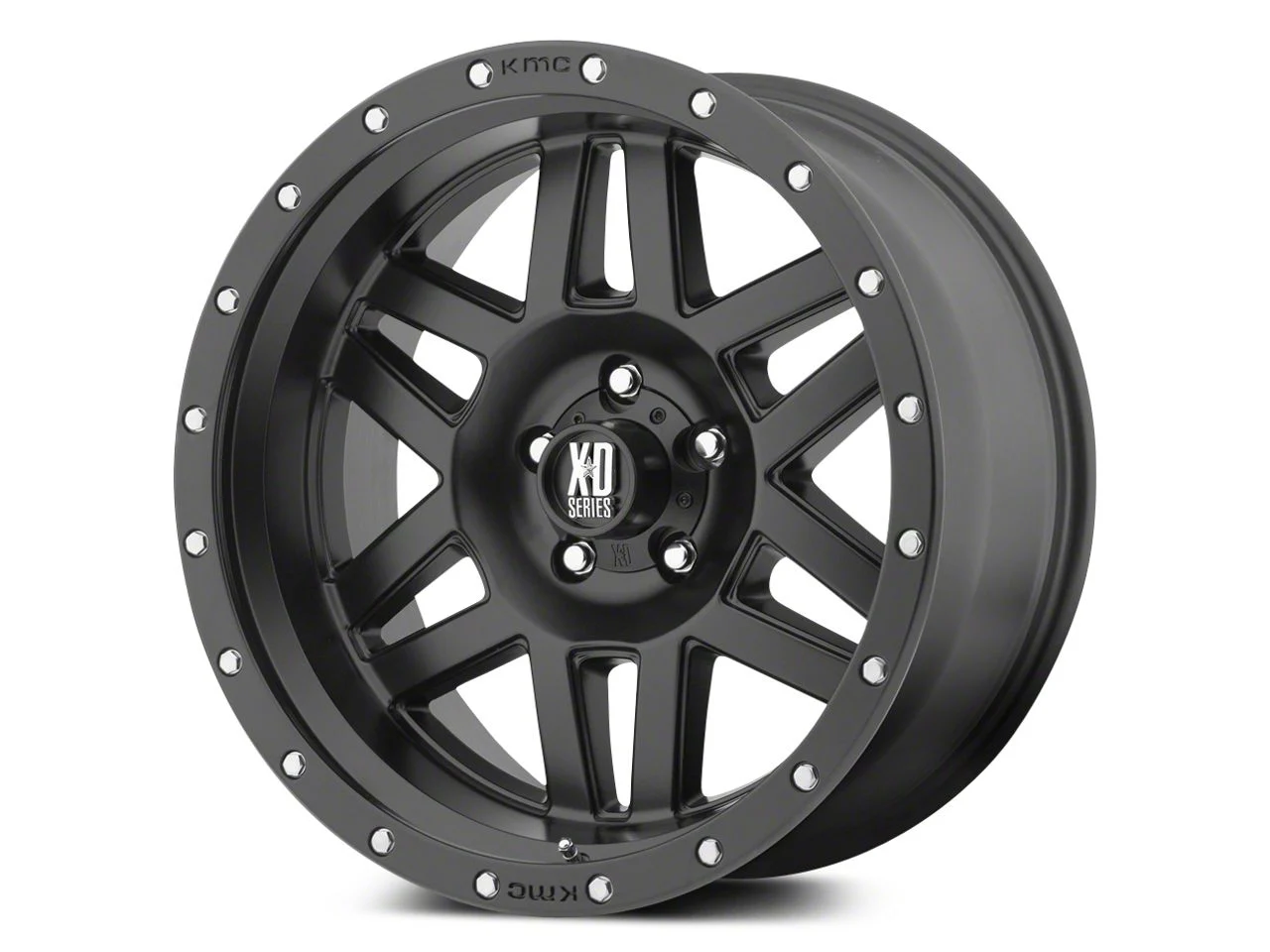 XD Machete Satin Black 5-Lug Wheel; 20x9; 18mm Offset (09-18 RAM 1500)