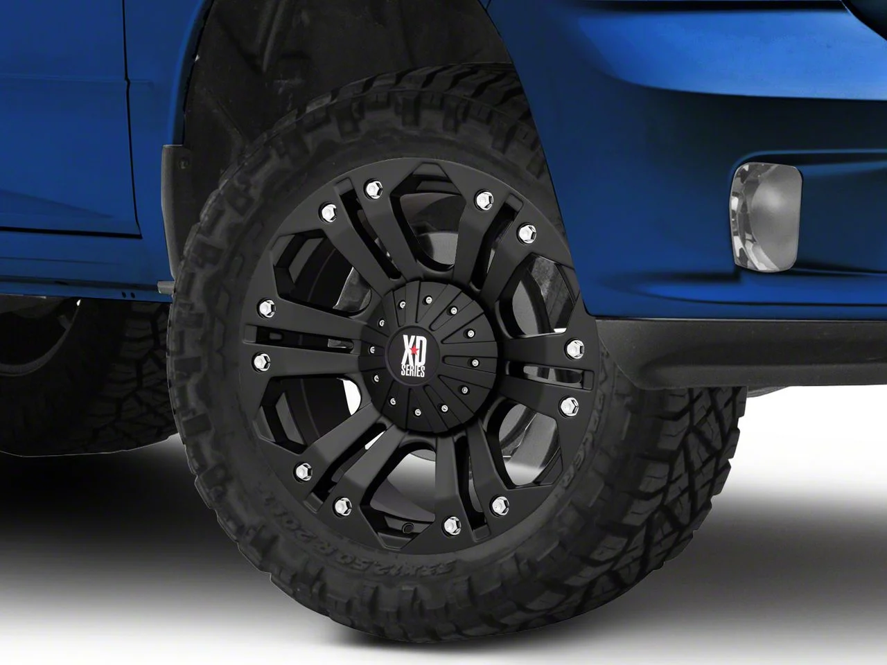 XD Monster Matte Black 5-Lug Wheel; 20x9; 18mm Offset (09-18 RAM 1500)