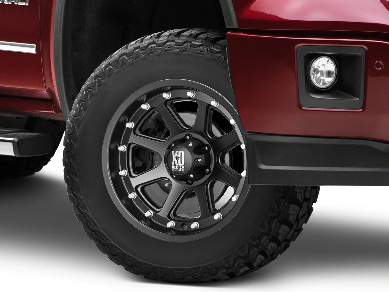 XD Addict Matte Black 6-Lug Wheel; 18x9; 18mm Offset (14-18 Sierra 1500)