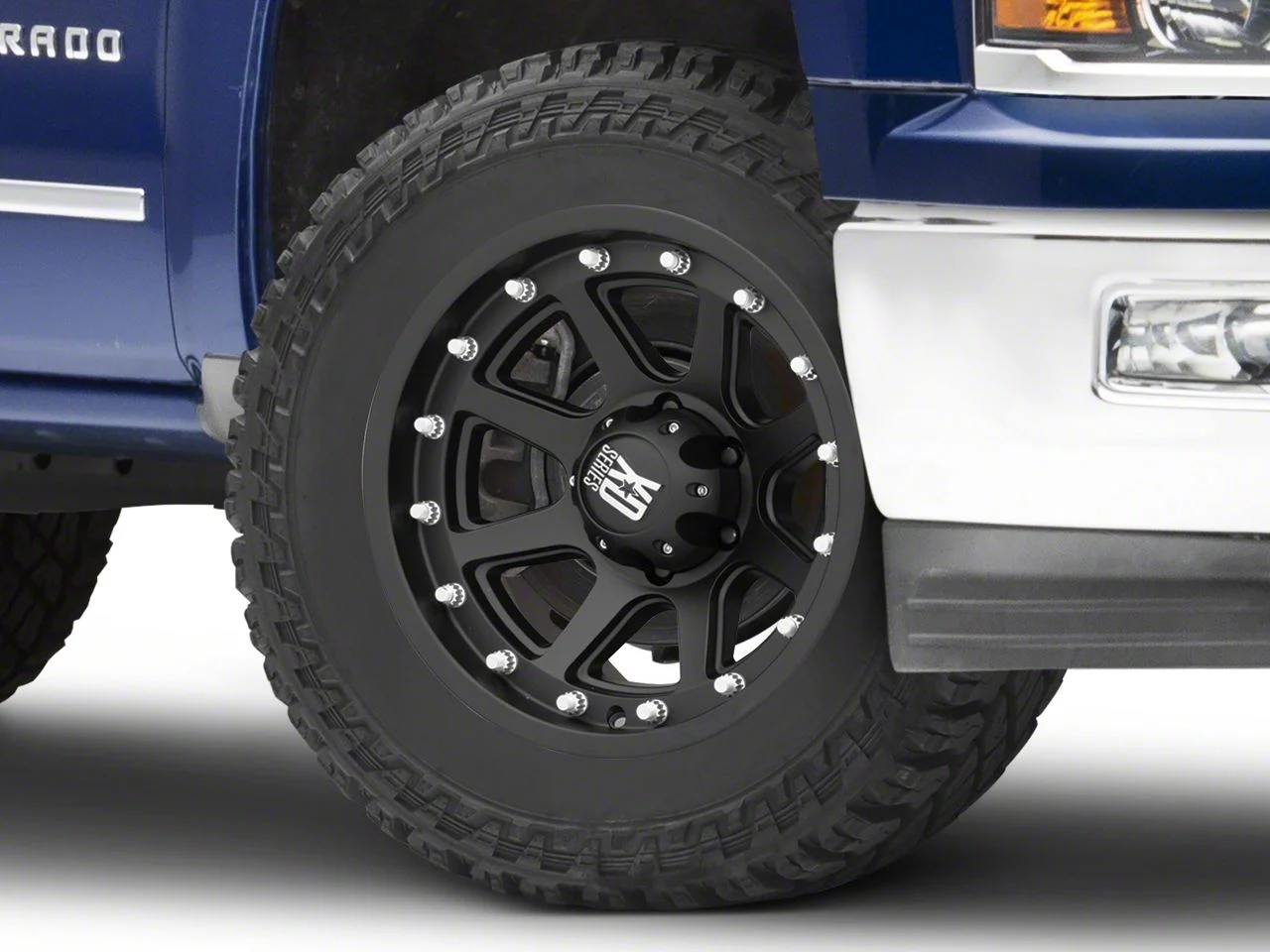 XD Addict Matte Black 6-Lug Wheel; 20x9; 18mm Offset (14-18 Silverado 1500)