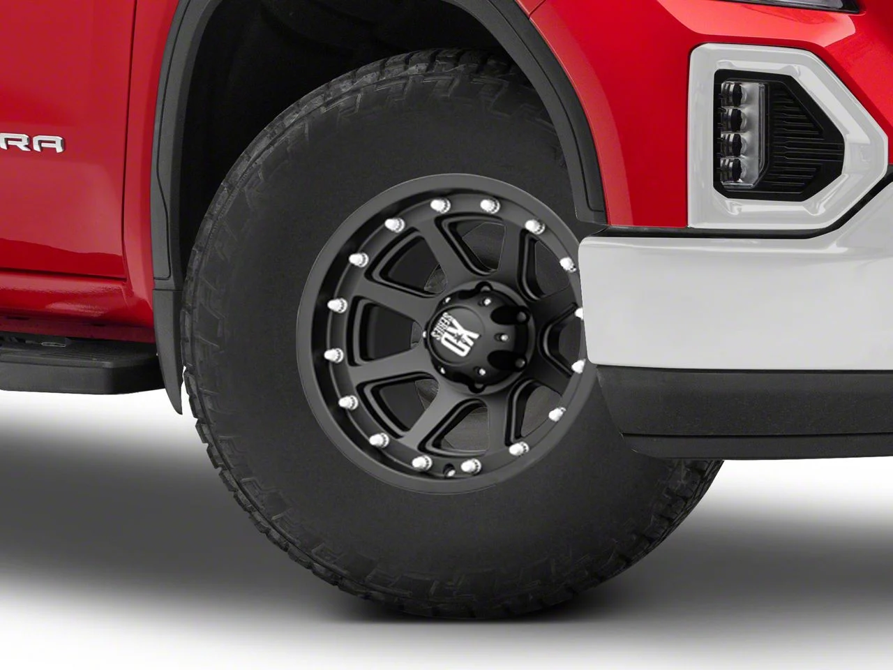 XD Addict Matte Black 6-Lug Wheel; 17x9; -12mm Offset (19-26 Sierra 1500)