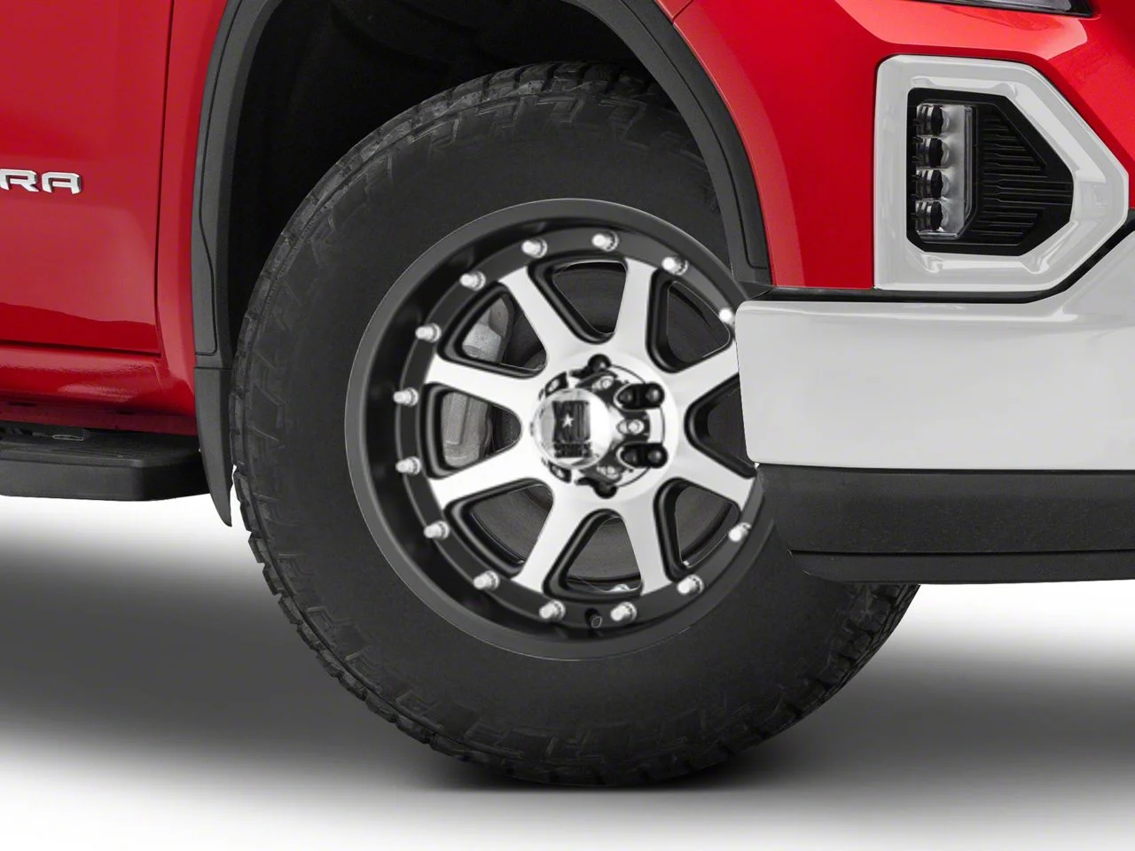 XD Addict Matte Black Machined 6-Lug Wheel; 20x9; 18mm Offset (19-26 Sierra 1500)