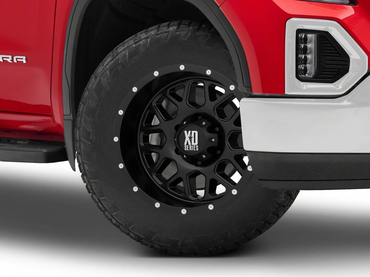 XD Grenade Satin Black 6-Lug Wheel; 20x9; 18mm Offset (19-26 Sierra 1500)