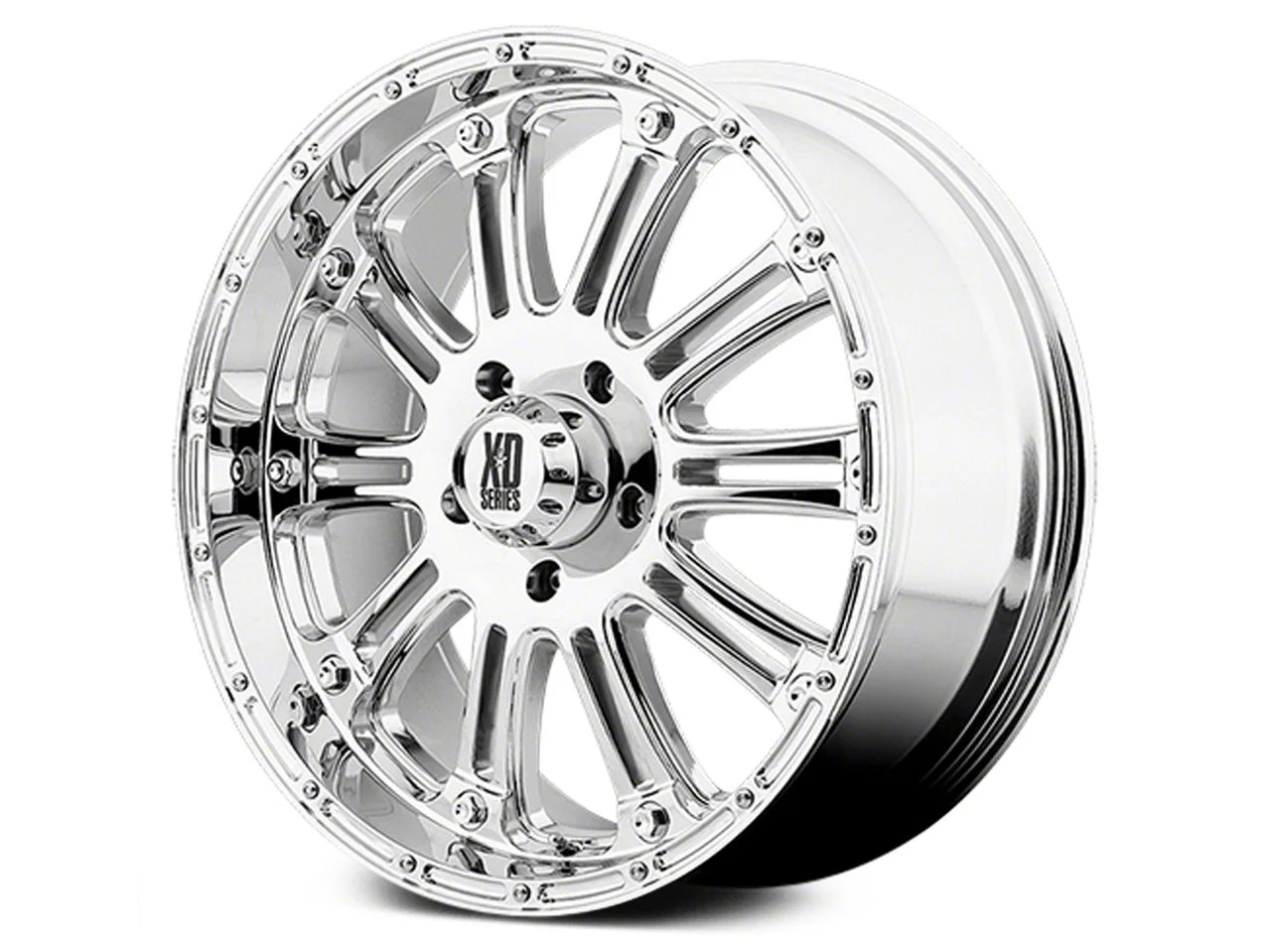 XD Hoss Chrome 6-Lug Wheel; 20x9; 30mm Offset (19-26 Sierra 1500)