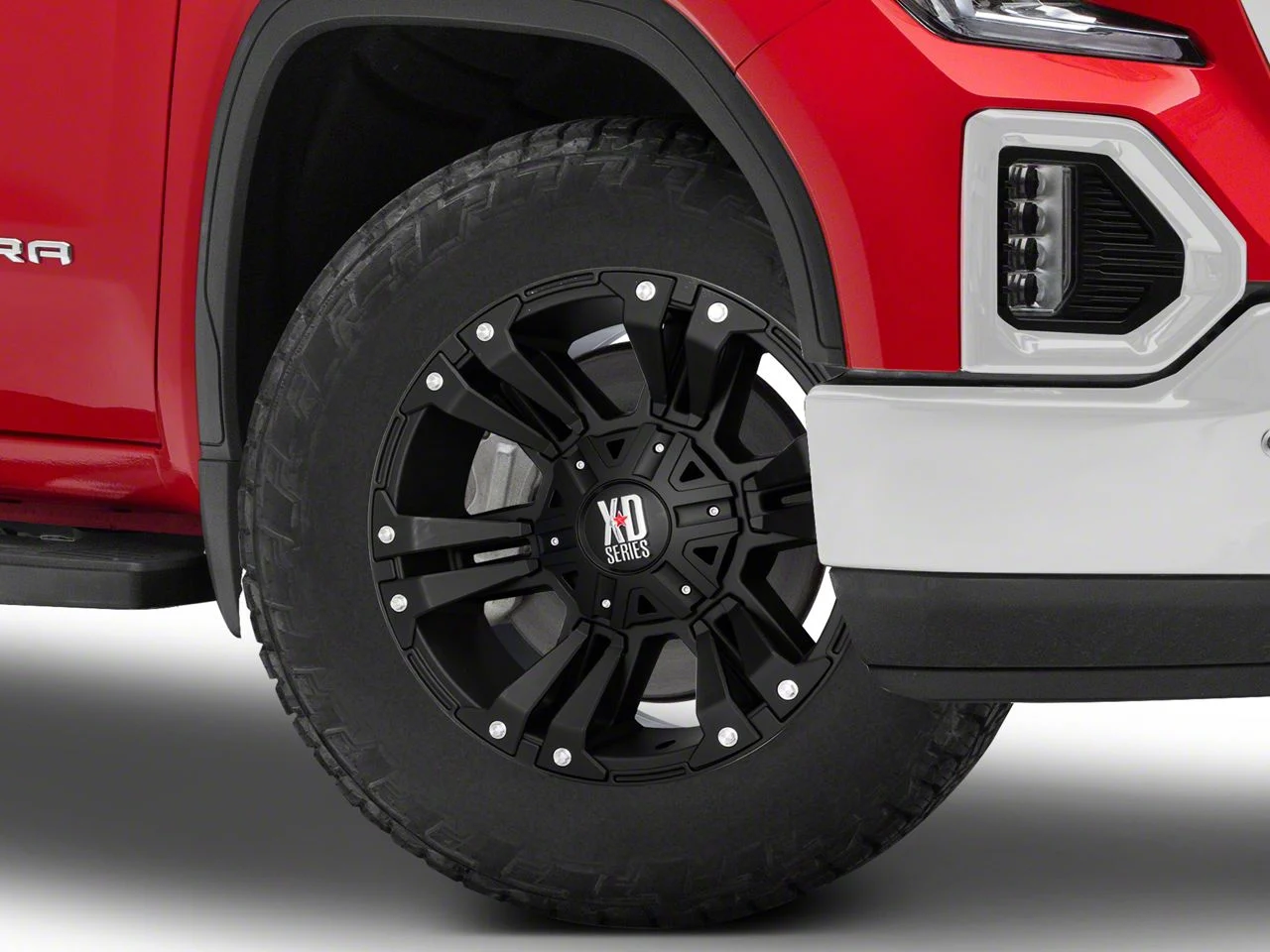 XD Monster II Matte Black 6-Lug Wheel; 20x9; 18mm Offset (19-26 Sierra 1500)