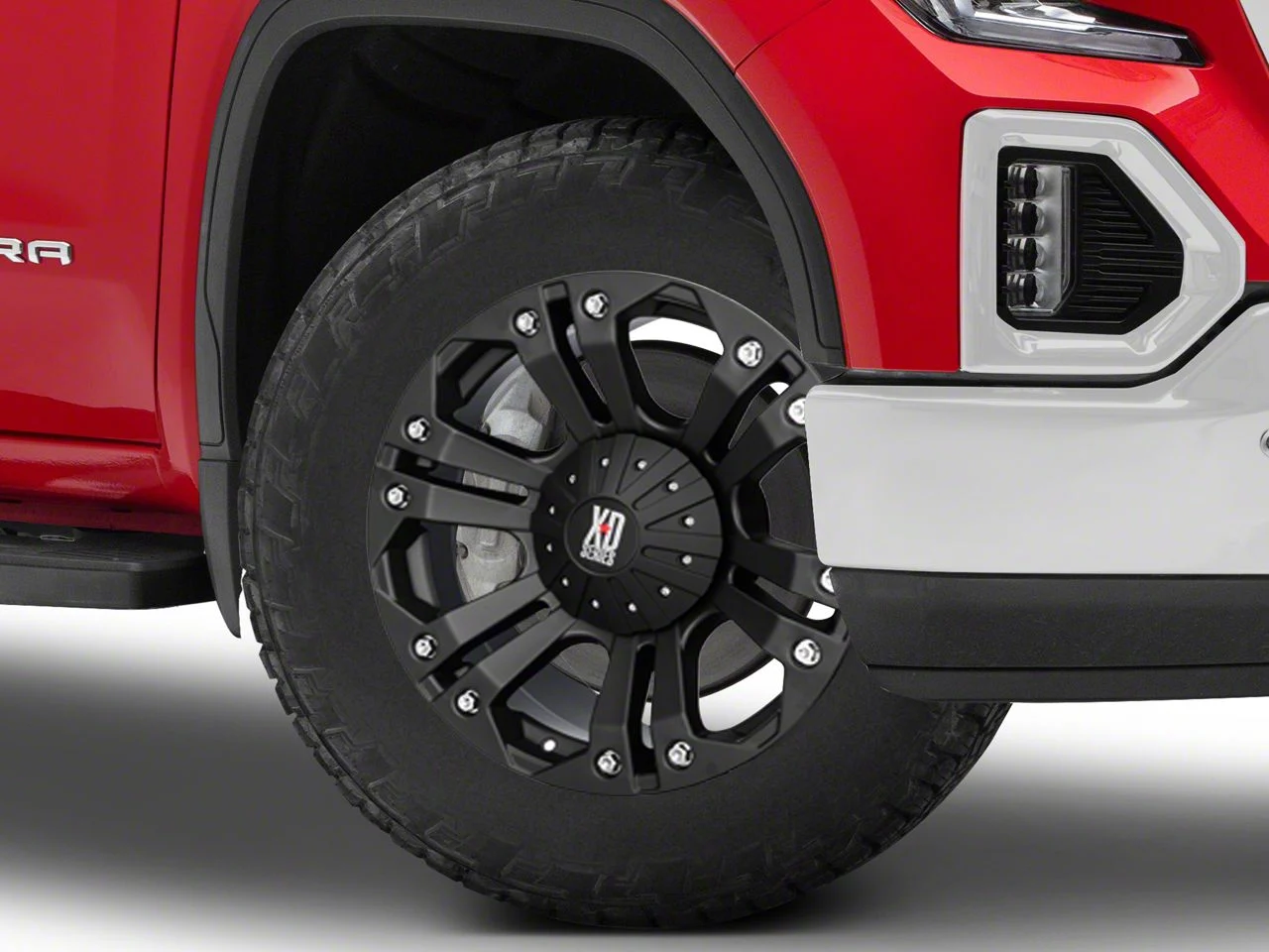 XD Monster Matte Black 6-Lug Wheel; 20x9; 18mm Offset (19-26 Sierra 1500)