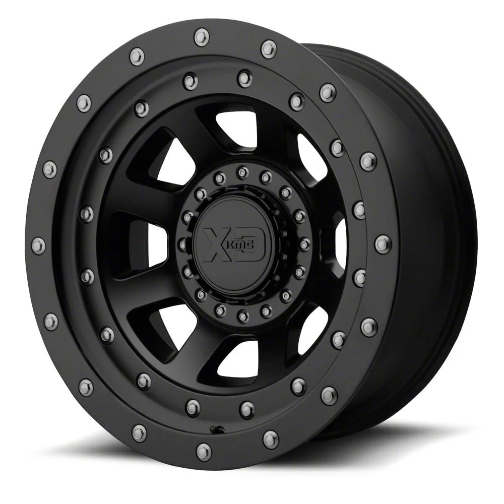 XD FMJ Satin Black 6-Lug Wheel; 20x9; 0mm Offset (07-13 Silverado 1500)