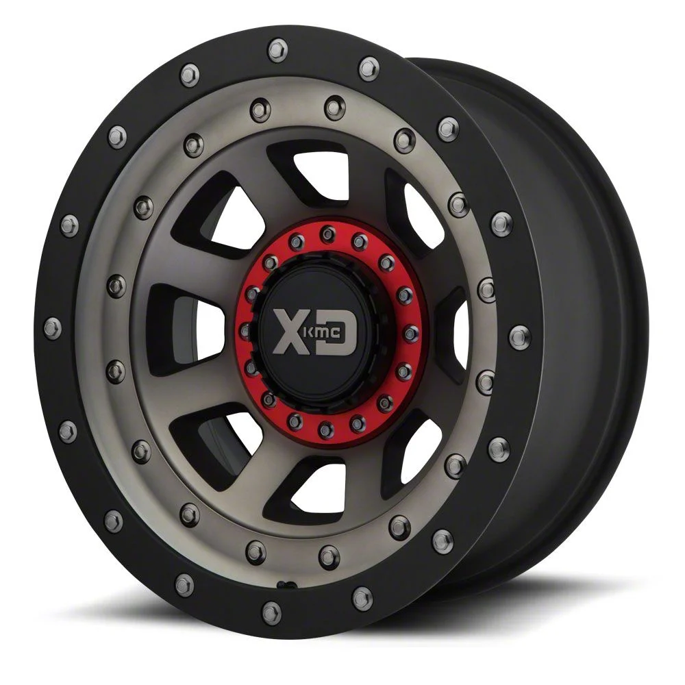 XD FMJ Satin Black with Dark Tint 6-Lug Wheel; 20x9; 0mm Offset (07-13 Silverado 1500)