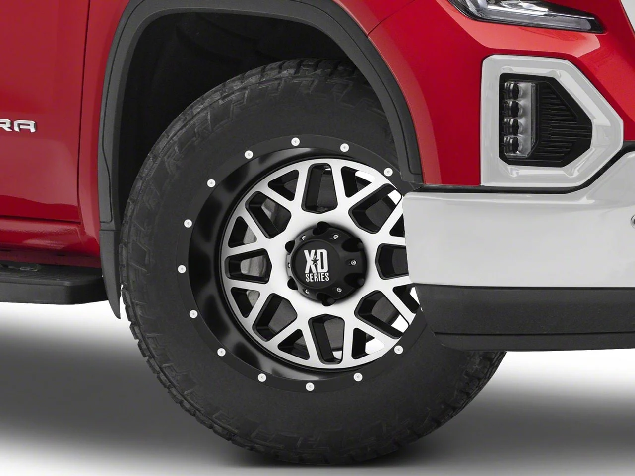 XD Grenade Satin Black Machined 6-Lug Wheel; 20x12; -44mm Offset (19-26 Sierra 1500)