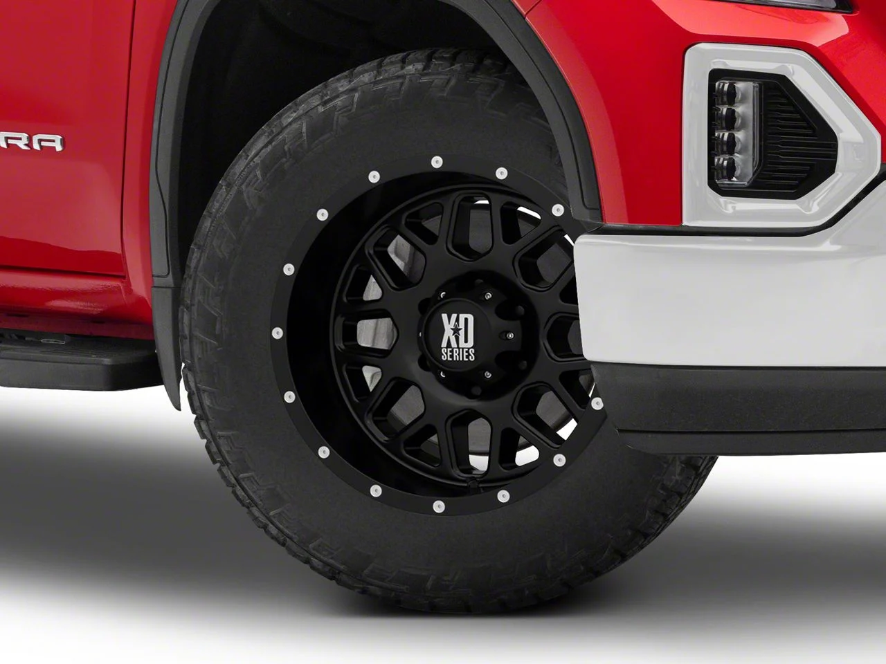 XD Grenade Satin Black 6-Lug Wheel; 20x10; -24mm Offset (19-26 Sierra 1500)