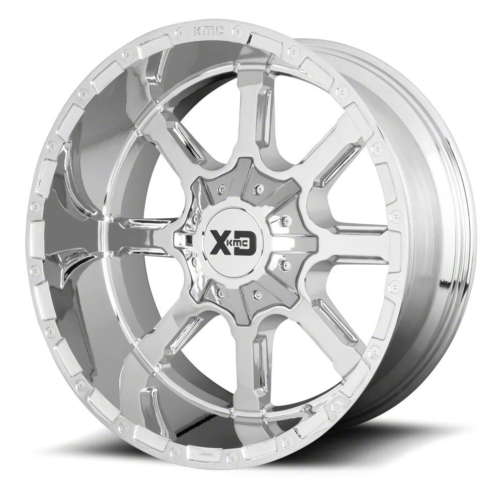 XD Mammoth Chrome 6-Lug Wheel; 20x12; -44mm Offset (07-13 Silverado 1500)