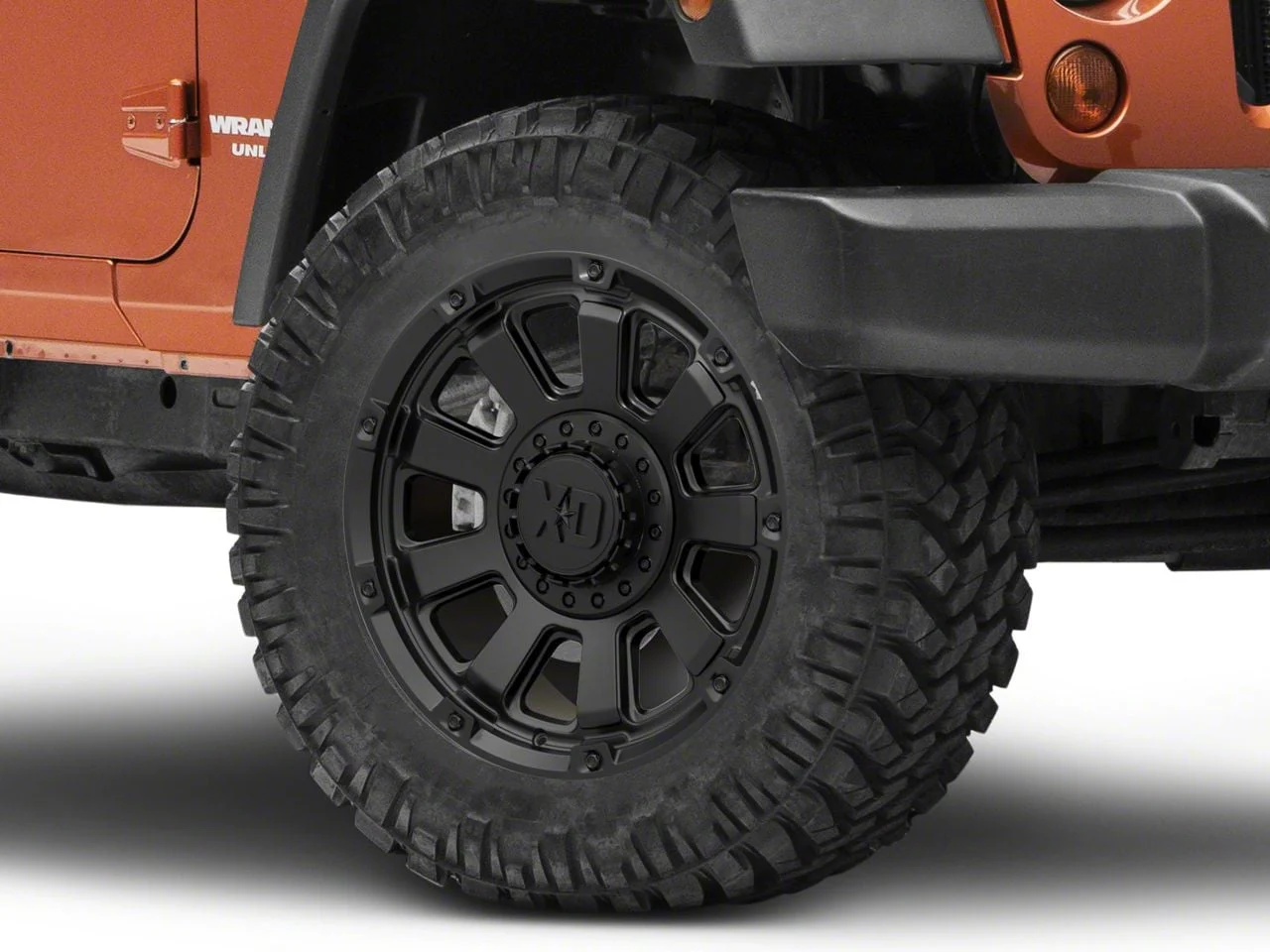 XD Gauntlet Satin Black 6-Lug Wheel; 20x9; 0mm Offset (19-23 Ranger)
