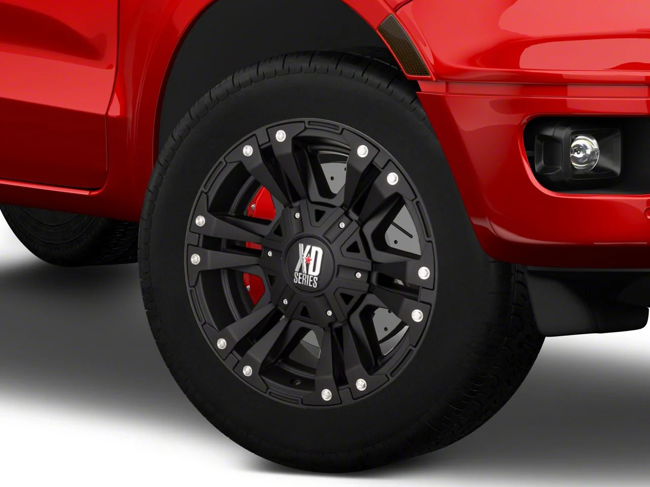 XD Monster II Matte Black 6-Lug Wheel; 20x9; 18mm Offset (19-23 Ranger)