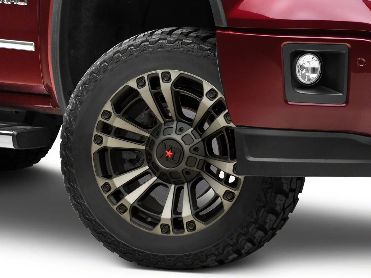 XD XD851 Satin Black with Gray Tint 6-Lug Wheel; 20x9; 18mm Offset (14-18 Sierra 1500)
