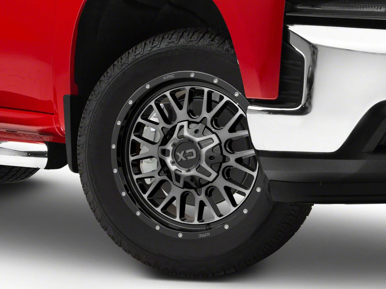 XD Snare Gloss Black with Gray Tint 6-Lug Wheel; 20x10; -18mm Offset (19-26 Silverado 1500)