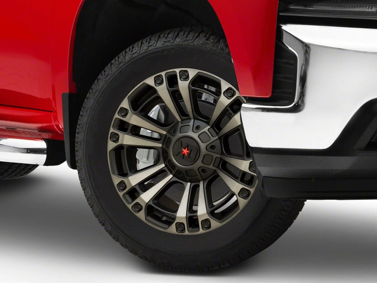 XD XD851 Satin Black with Gray Tint 6-Lug Wheel; 20x9; 0mm Offset (19-26 Silverado 1500)
