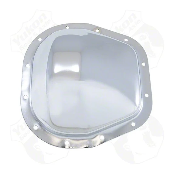 Yukon Gear Differential Cover; Rear; Ford 10.25-Inch; Chrome (00-04 F-150)